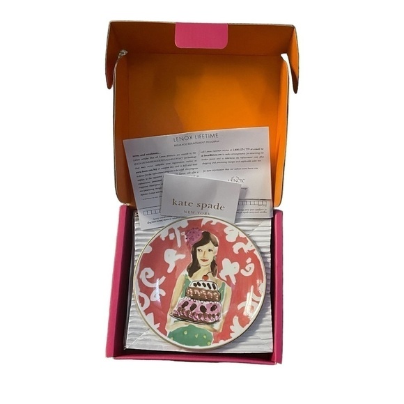 Kate Spade ♠️ by Lennox Just Desserts Tidbit Plates - Set of 4 - Picture 2 of 6